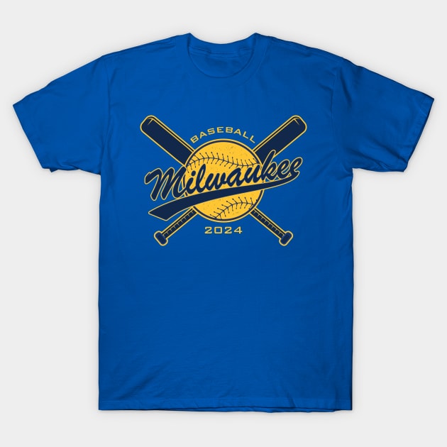 Brewers 2024 T-Shirt by Nagorniak